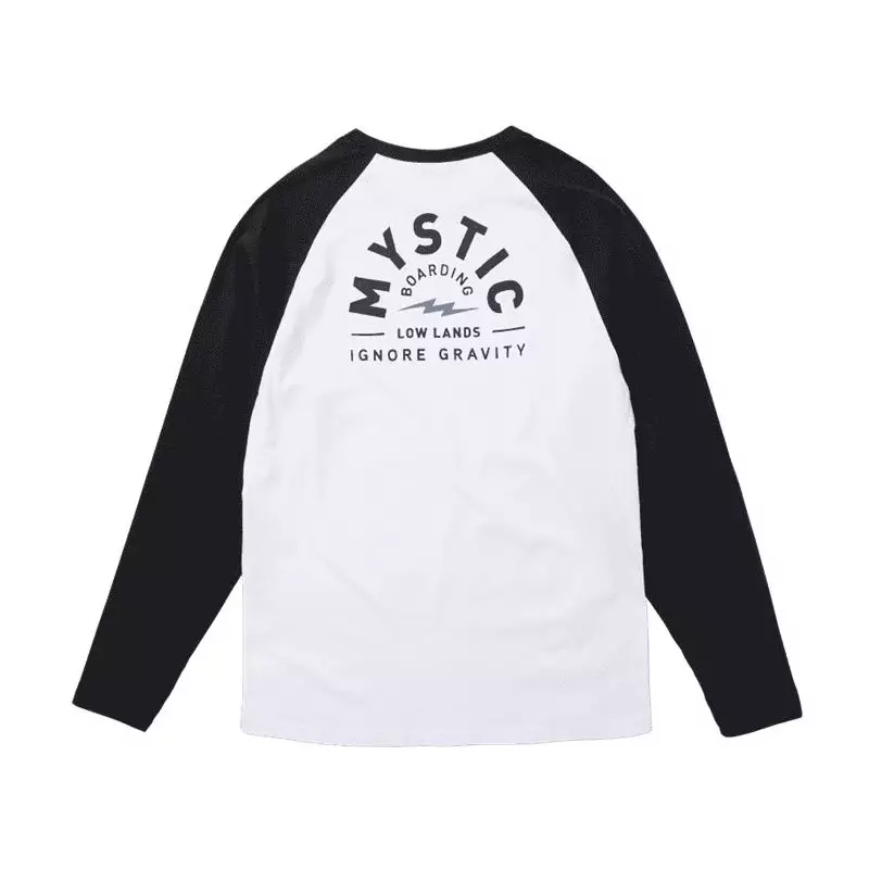 Tee shirt MYSTIC Lowe LS Tee Black / White