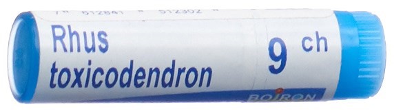 Boiron Rhus toxicodendron Glob 9 CH 1 Dos