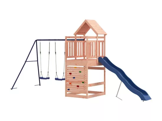 Aire de jeux d'extérieur bois massif de douglas