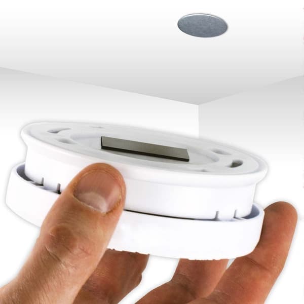 Alecto MK-2 Magnetisk monteringssett for røykvarslere og karbonmonoksidvarslere