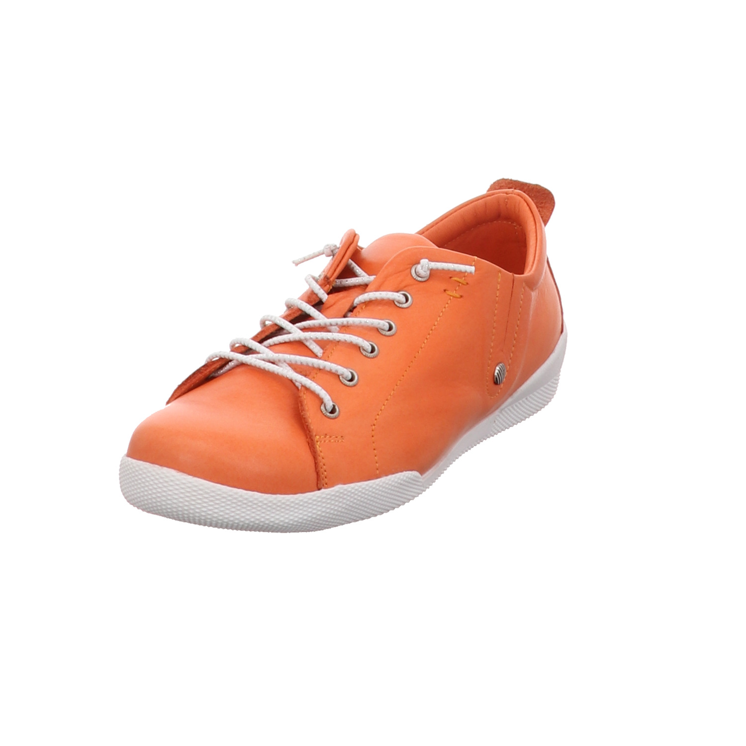 Andrea Conti Schnürhalbschuh gelb/orange