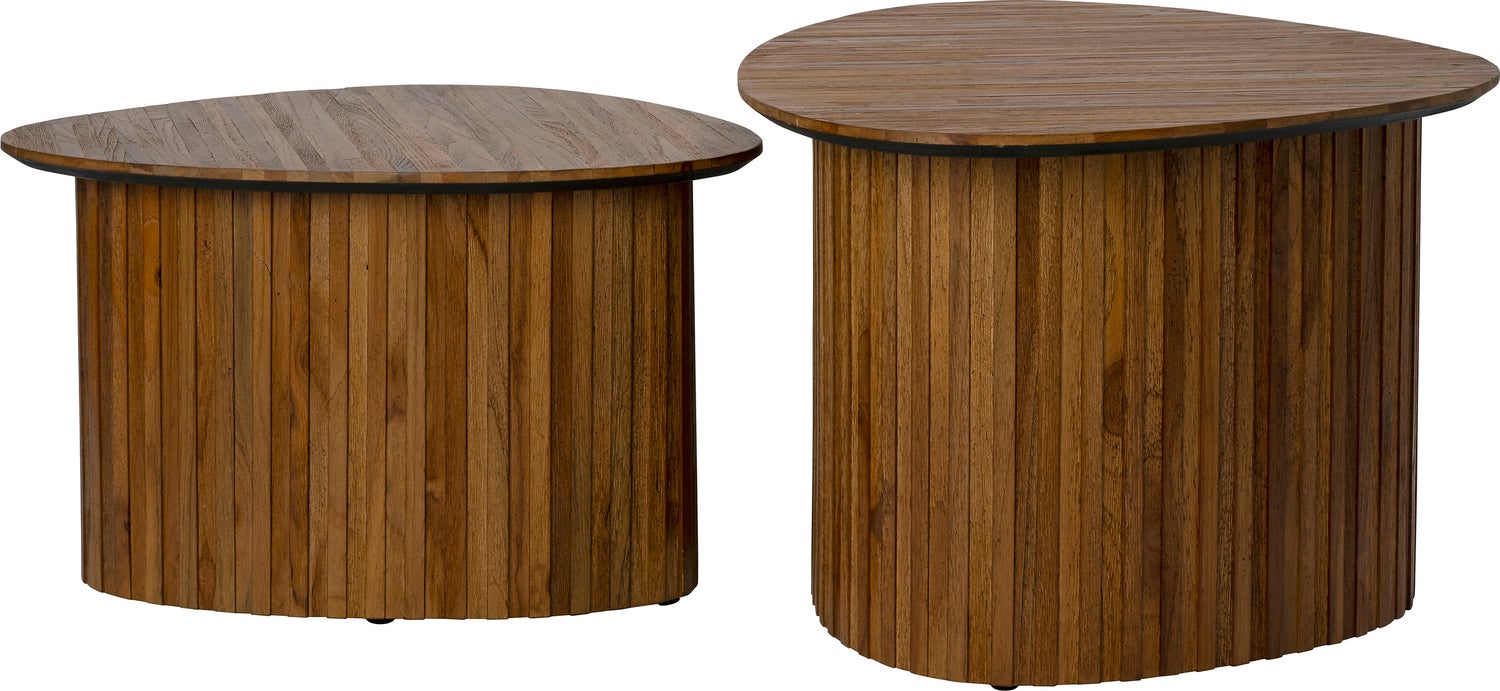 Intratuin bijzettafel Riss naturel 60 x 48 x 36 cm
