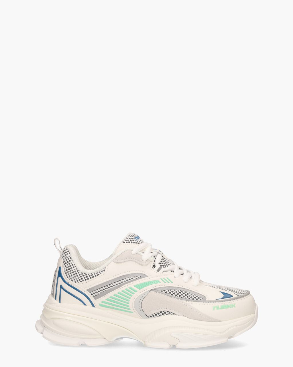 Nubikk Comet Runner Wit/Multicolor Damessneakers