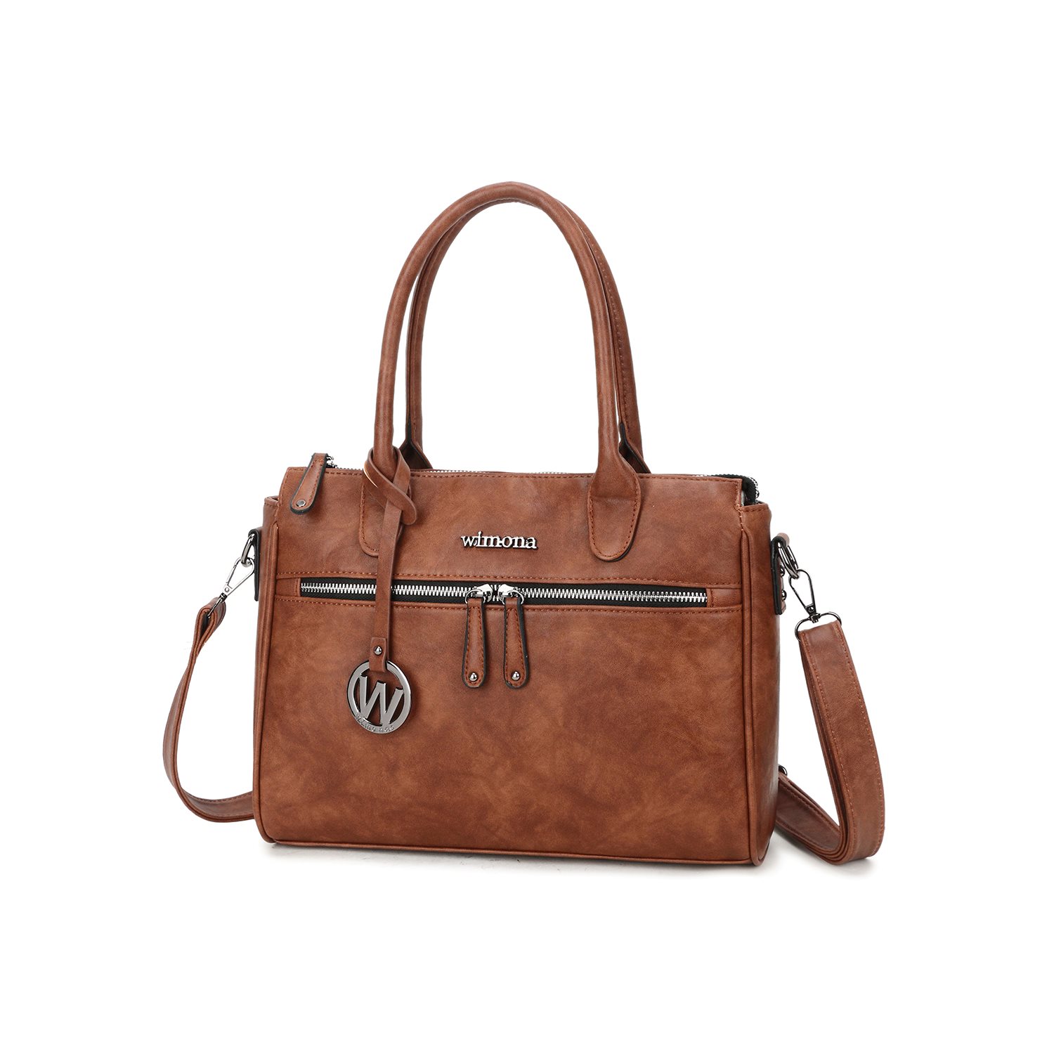 Wimona Bambina Schoudertas cognac