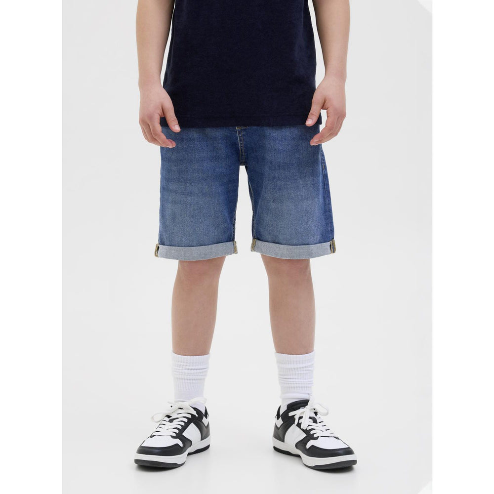 Køb Jack & Jones Junior Blue Denim Jwhrick Jjoriginal Shorts Sq 327 Jnr