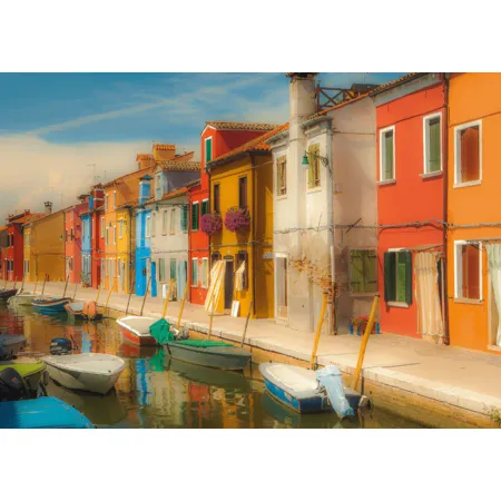 Schmidt Spiele Puzzle - Bunte Häuser der Insel Burano, 1000 Teile