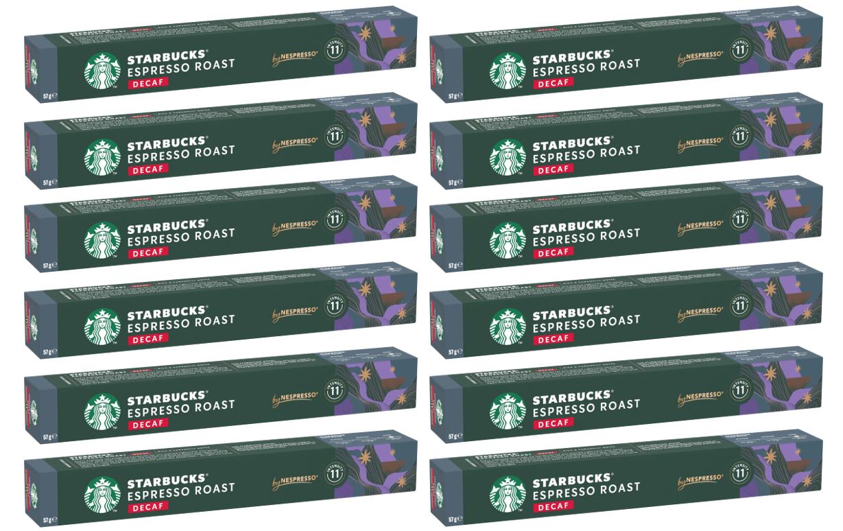 Kaffeekapseln Decaf Espresso Roast 12 x 10 StückKaffeekapseln für Nespresso Maschinen