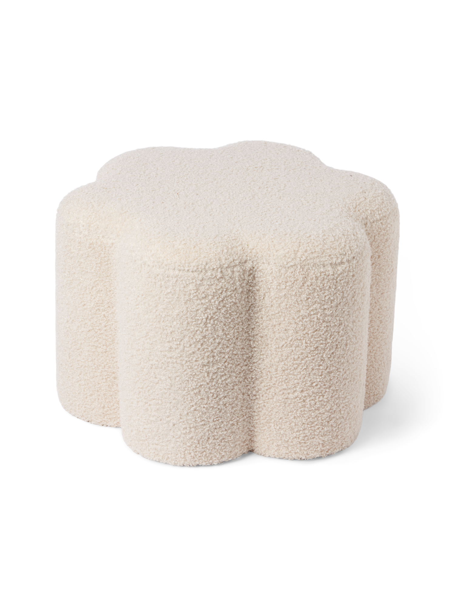 Puf | Ø45 x 30 cm. | Off White