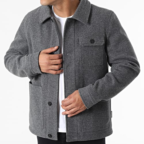 Surchemise 10045858 Gris Anthracite Chiné