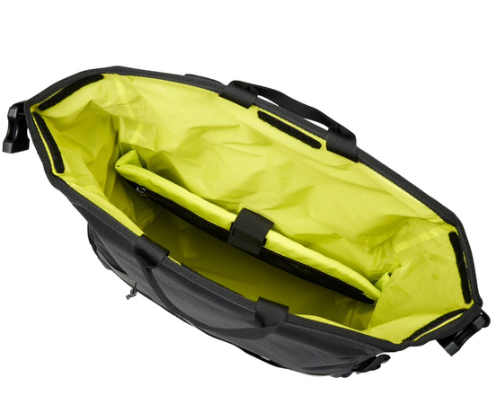 TRIPLE BIKE BAG Velo-Umhängetasche  schwarz  24L