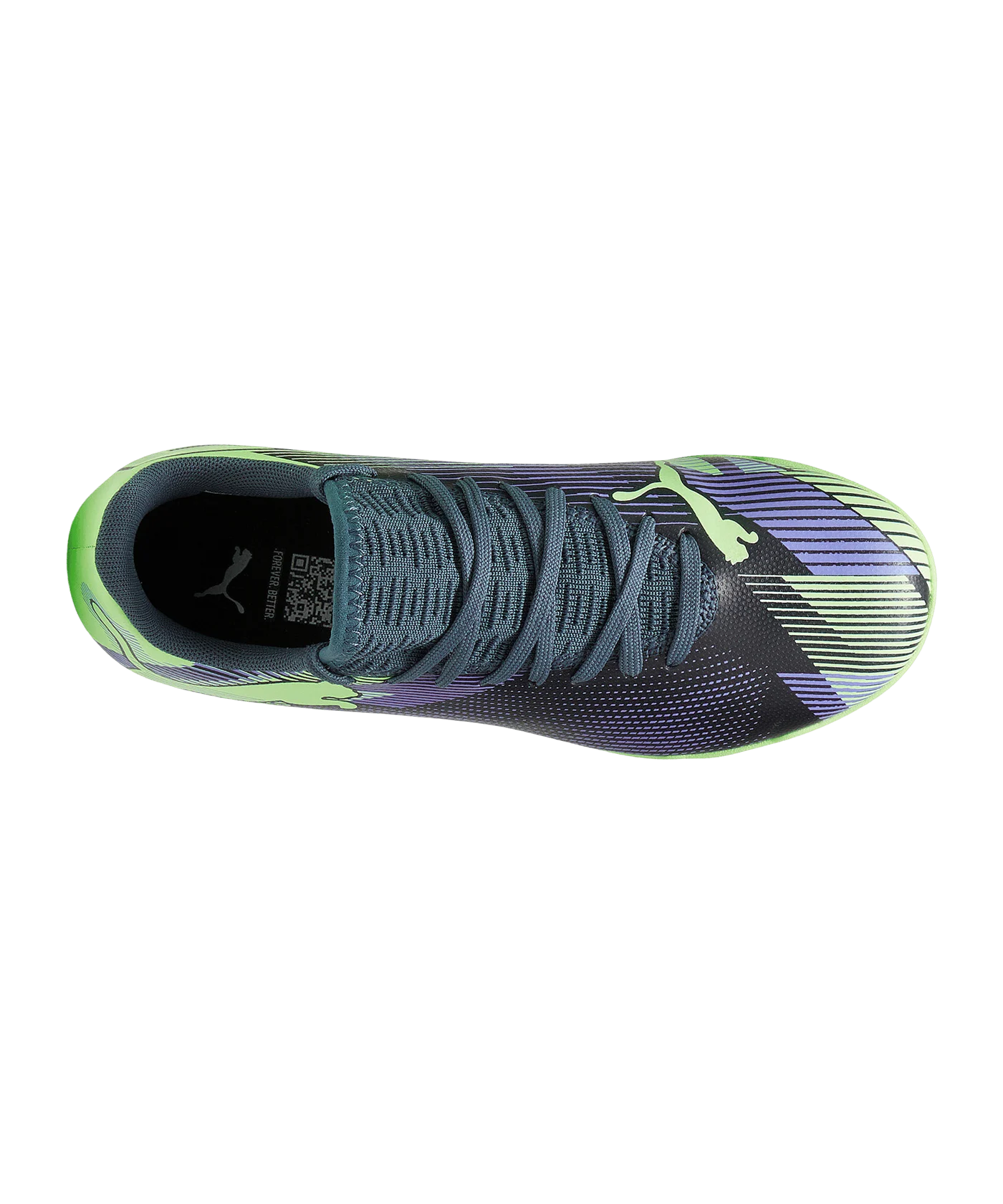 PUMA FUTURE 7 Play IN Lights Out Jr Kids Grau Weiss F03