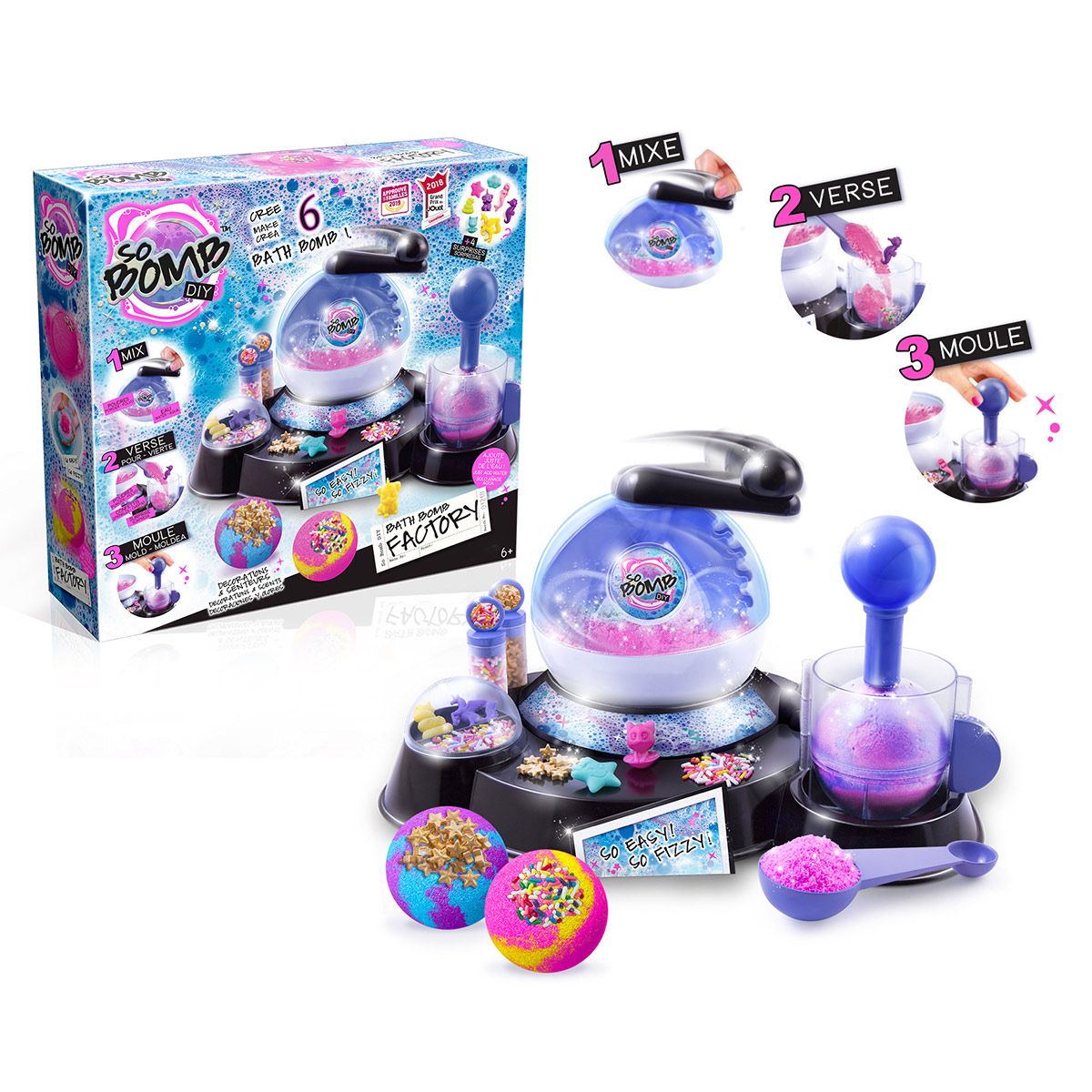 Bath bomb factory