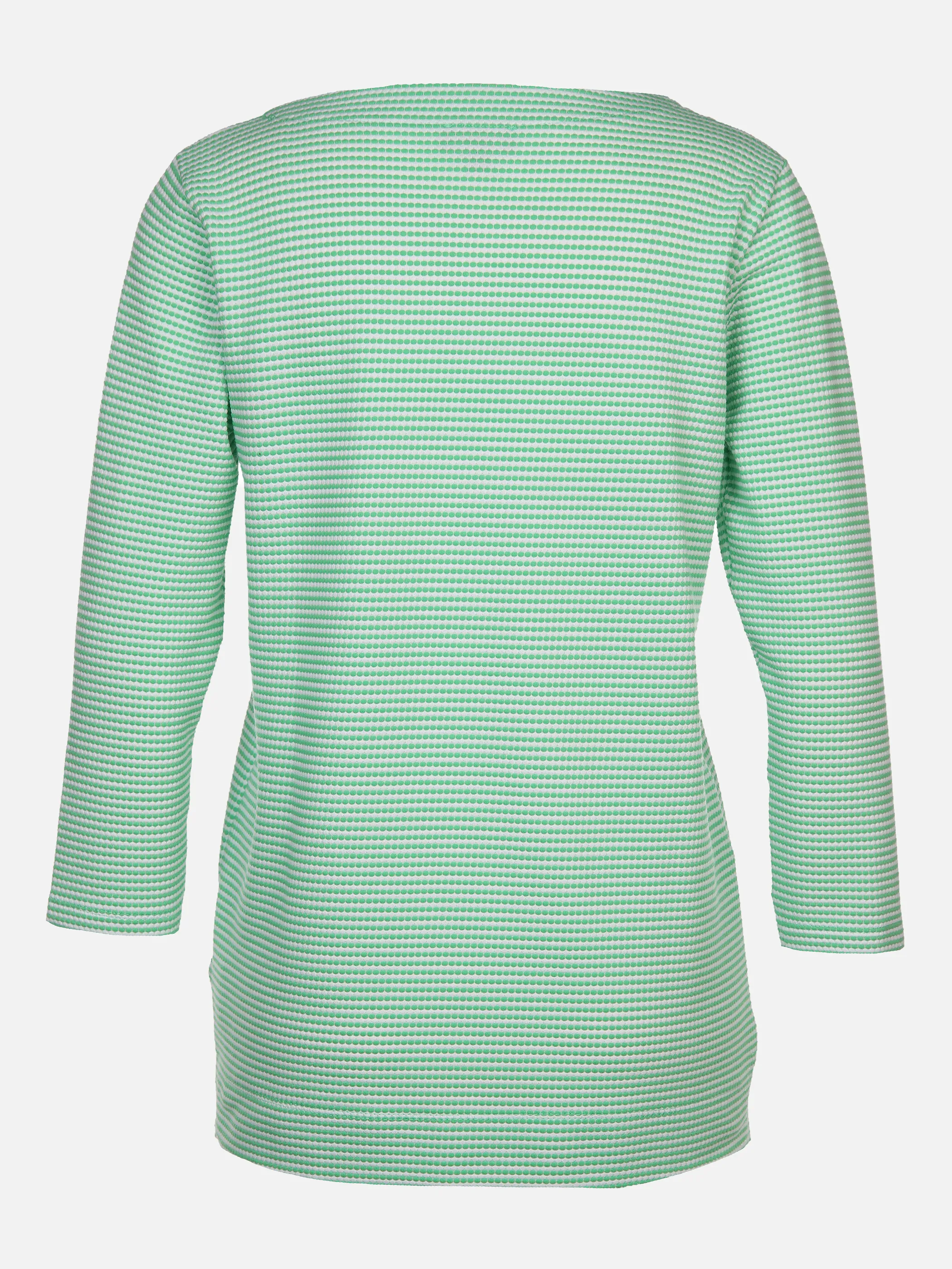 Damen Wabenstrukturshirt mit Streifen