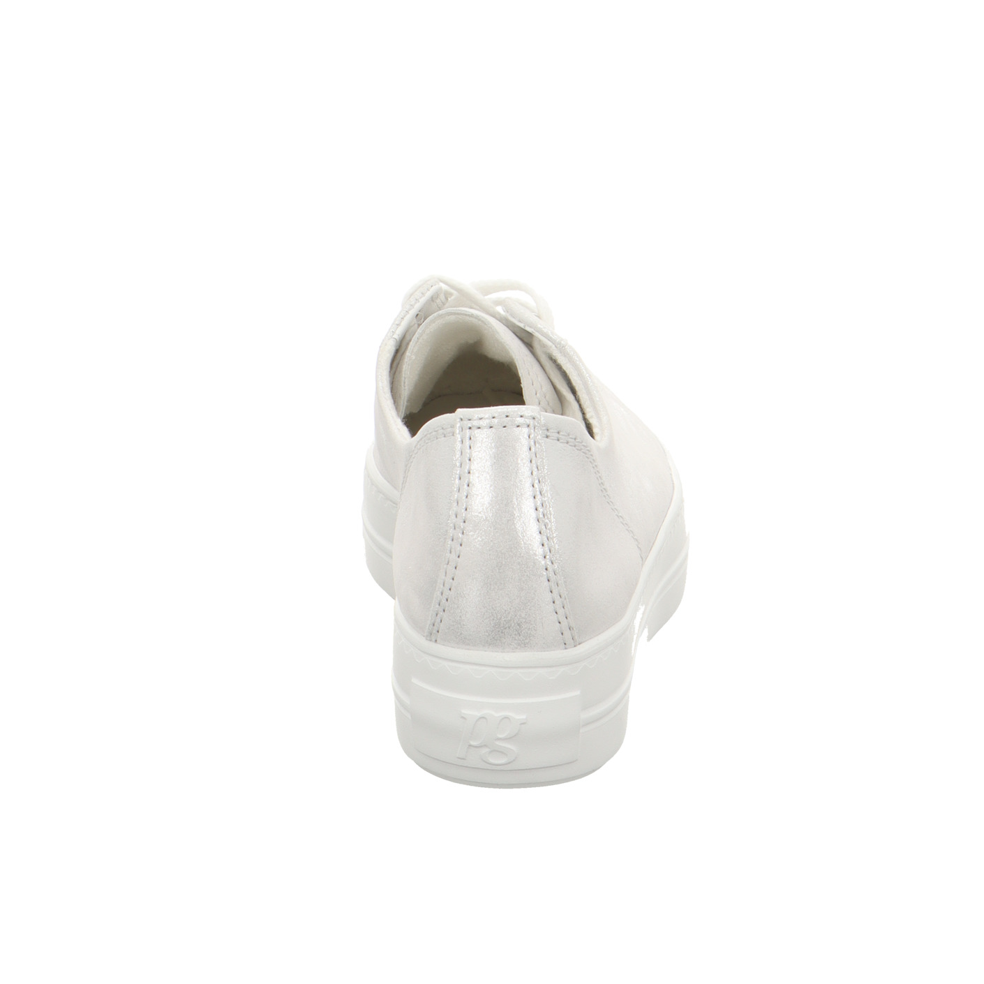 Plateau Sneaker silber