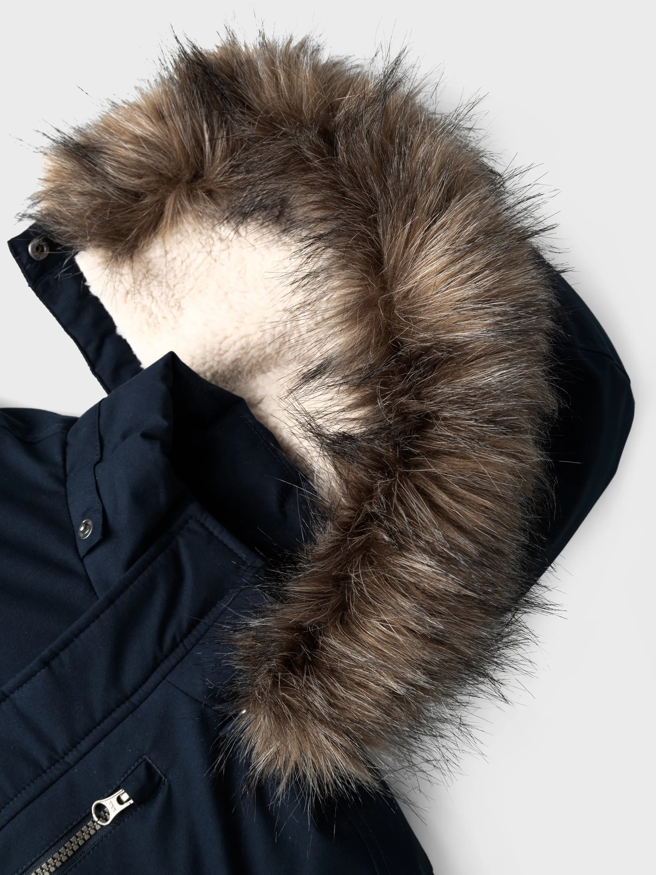 Mädchen Winterjacke mit Kapuze