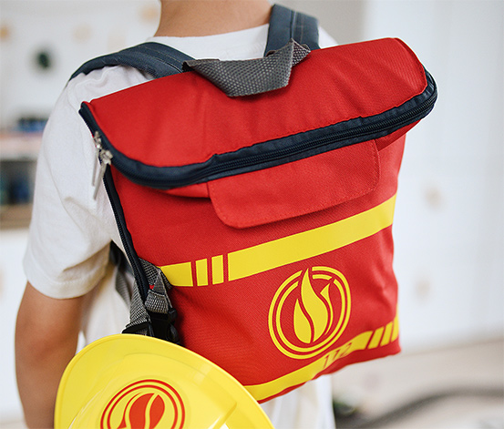 small foot Feuerwehrrucksack