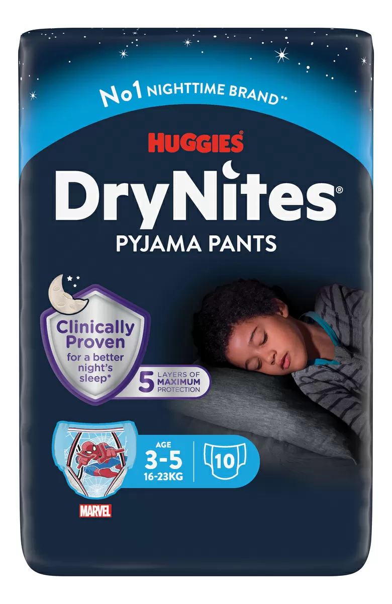 DryNites Boy 3-5 år - 10 stk.