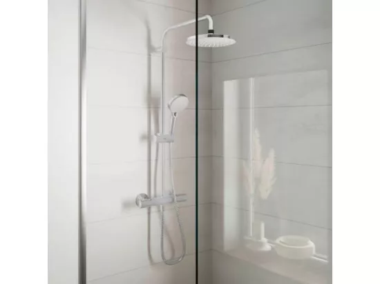Colonne de douche thermostatique HANSGROHE Vernis Blend 200 chromé