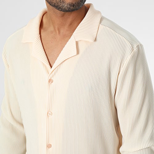Chemise Manches Longues Saumon