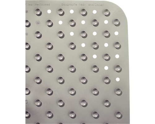 Douchemat RIDDER vlakke bodem 54 x 54 cm grijs