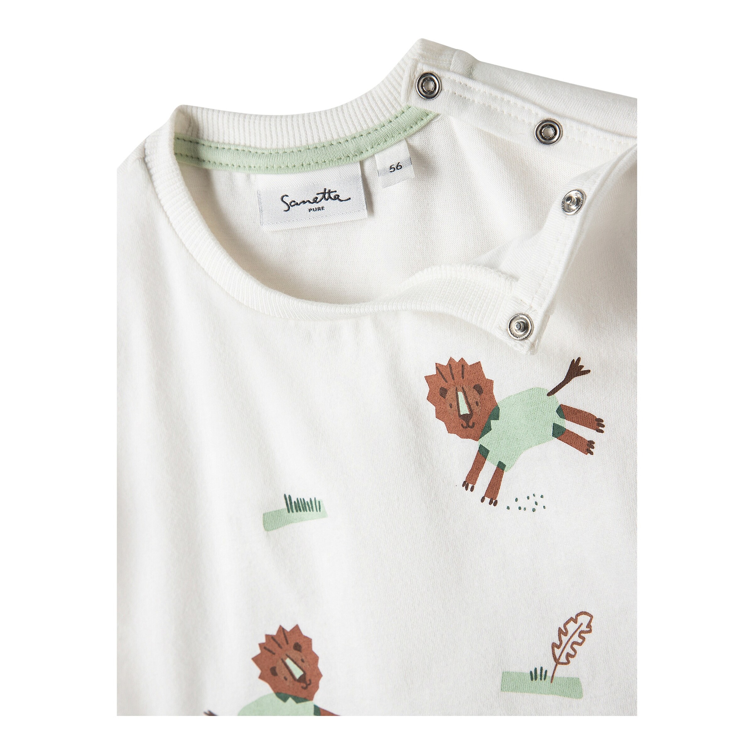 Sanetta Pure - Pure T-Shirt Löwen natur