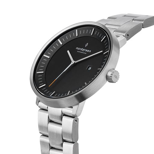Nordgreen X Christopher Philosopher PH40SI3LSIBLCH Ur, Stål, 40 mm