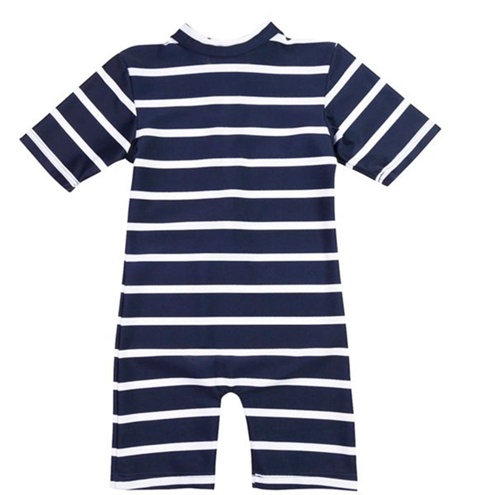 Blue/White Bade Heldragt - Petit Crabe → Luksusbaby.dk
