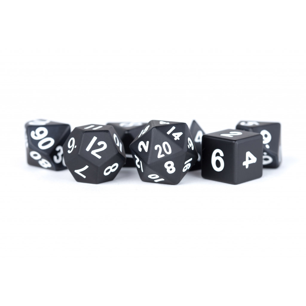 Set de 7 Dés JDR - Couleurs Métalliques
