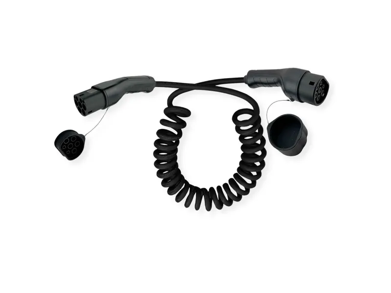 ROLINE Type 2 Spiral Ladekabel 22kW - 7,5 meter