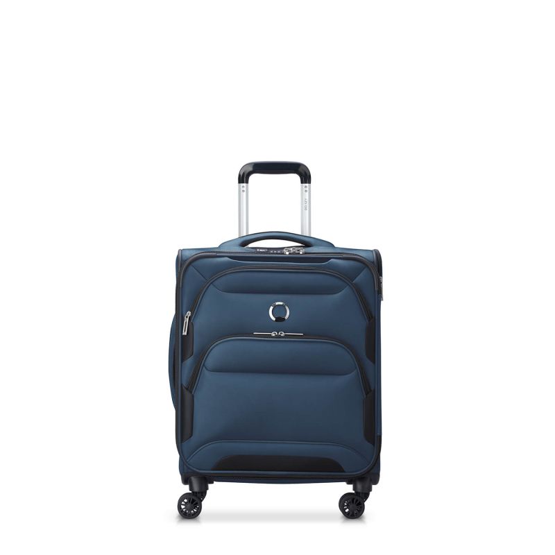Valise cabine souple Sky max 2.0 55 cm Bleu