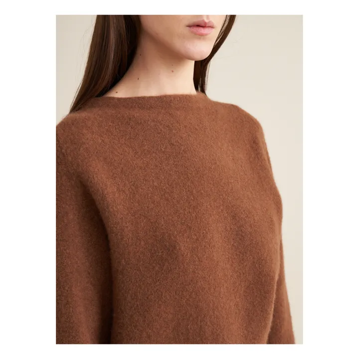 Bellerose Pull Deris Laine - Collection Femme | Marron