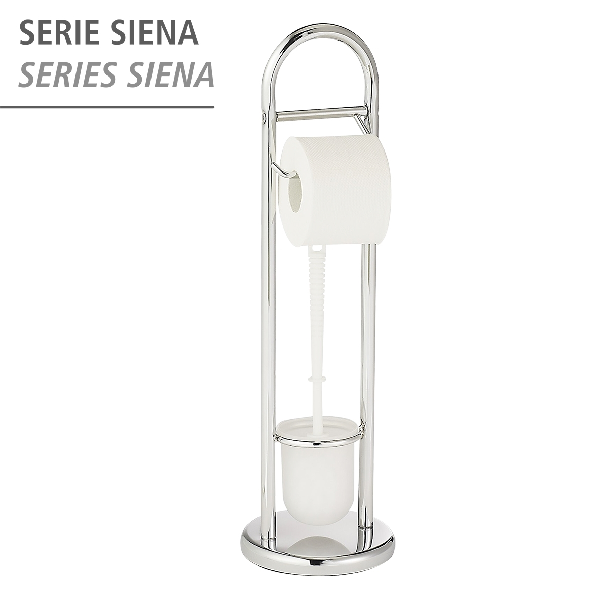 Wenko wc-boy siena chroom