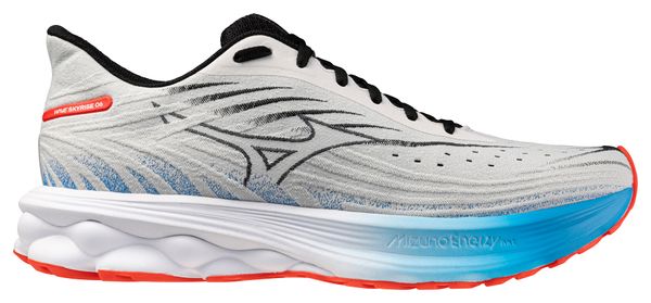 Chaussures Running Mizuno Wave Skyrise 6 Blanc/Bleu/Rouge Homme