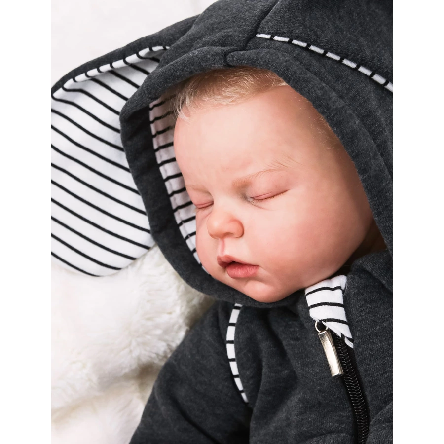 Koala Baby Overall Strampler Sweet Bunny - by Koala Baby dunkelgrau