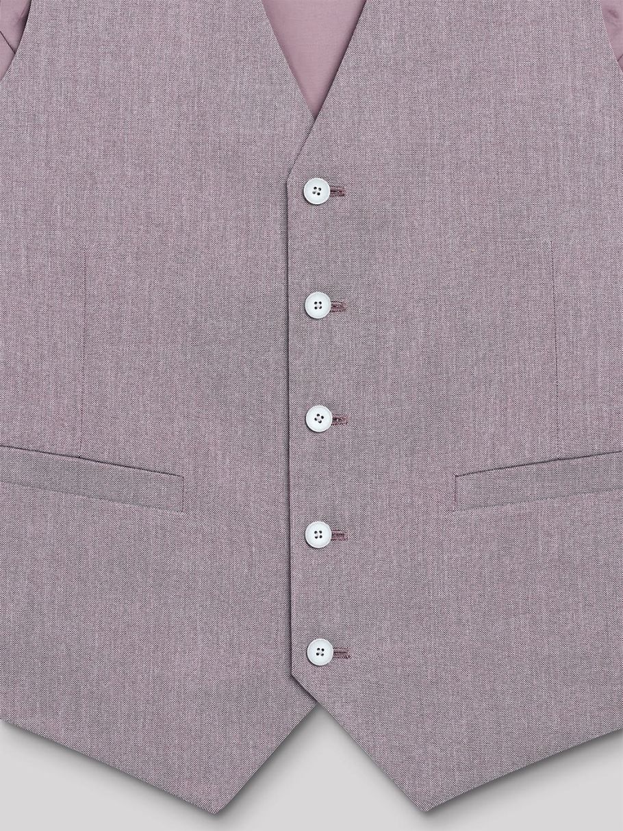Gilet coordonnable stretch faux uni