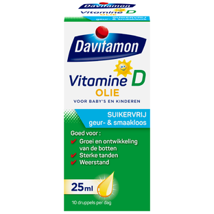 Davitamon Vitamine D Olie Multiverpakking 3x25ML
