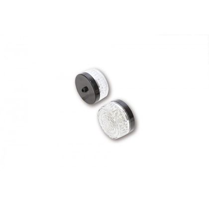 Clignotant Highsider COLORADO 2 AVEC FEU ARRIERE LED (La paire) Universel - Noir