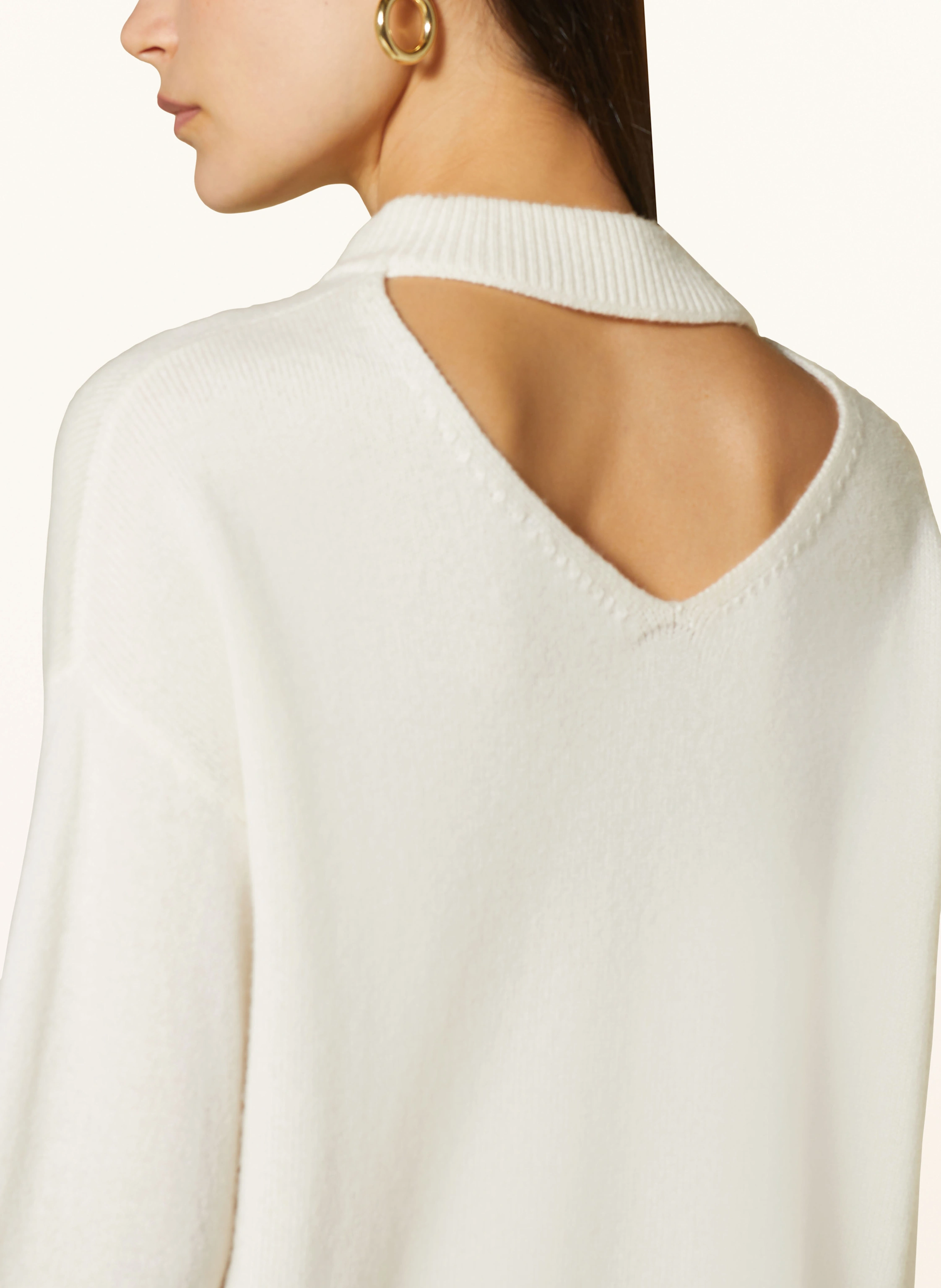 RIANI Pullover mit Cashmere und Cut-out