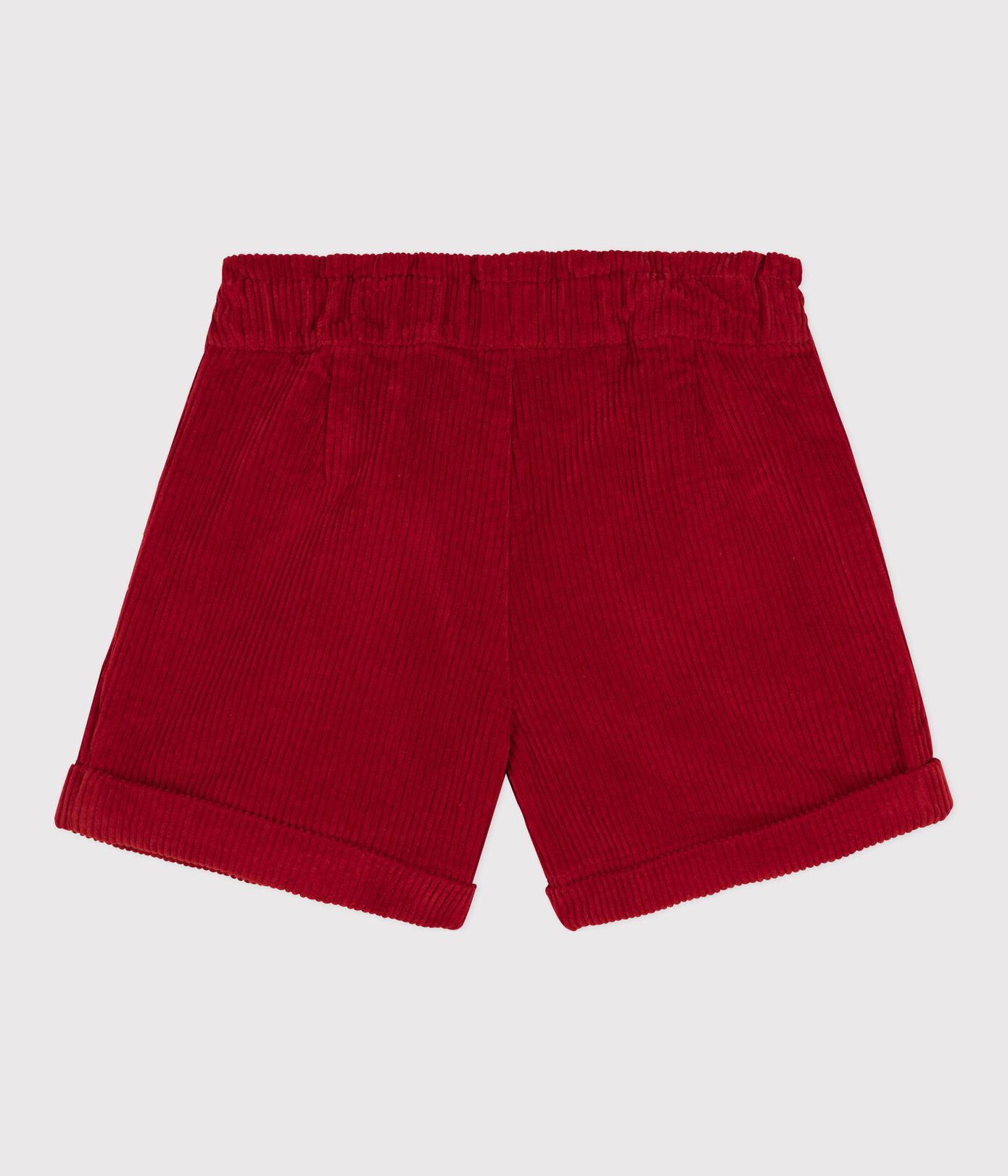 Short en velours côtelé enfant fille