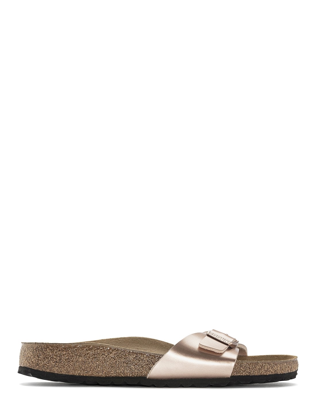 birkenstock claquettes femme madrid metallic copper rose gold