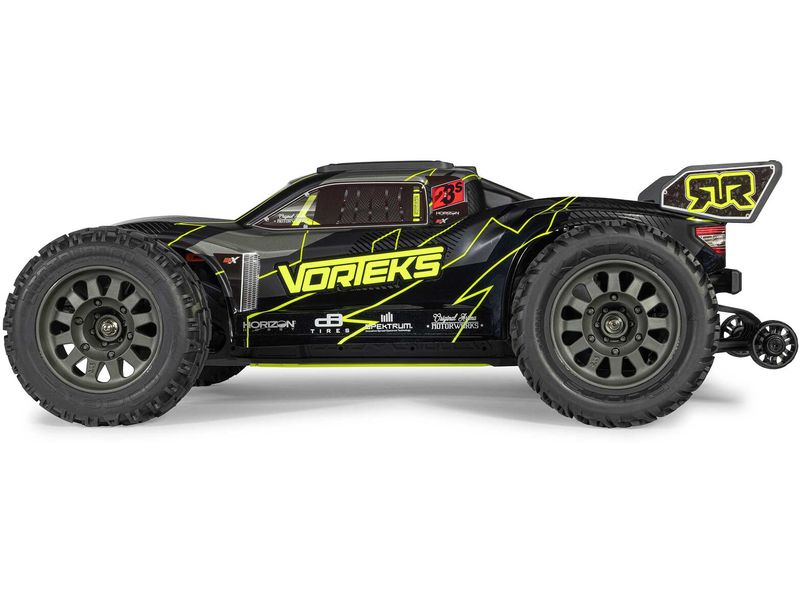 Arrma Stadium Truck SCT Vorteks 223S DSC 1:10 RTR Gelb 2WD Brushless Fahrzeug