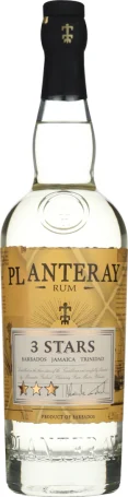 PLANTERAY 3 STARS WHITE RUM 70CL