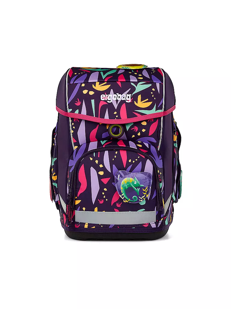 ERGOBAG Schultasche Set 5tlg AmBärzonas CUBO Neo  lila
