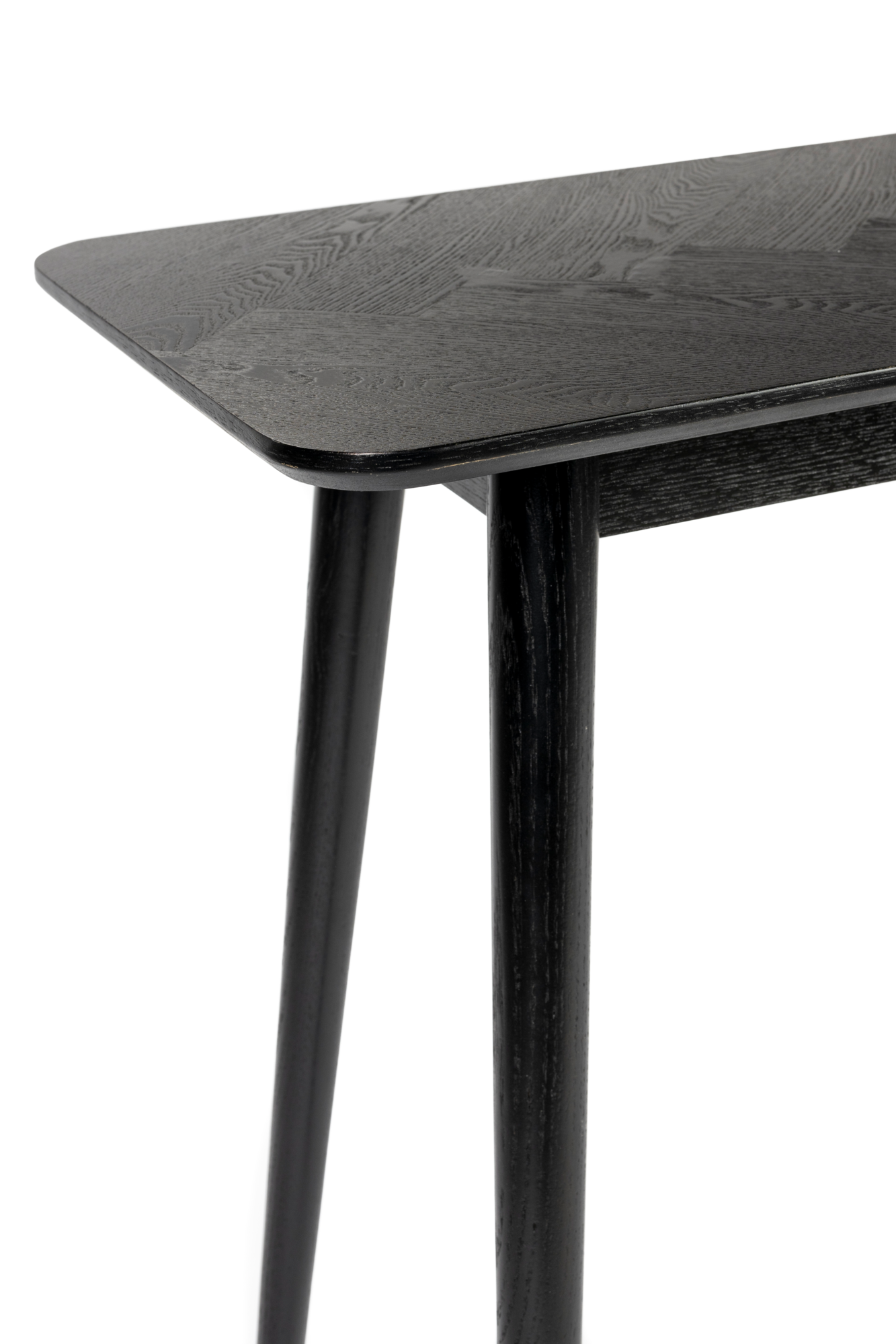Console tafel Fabio zwart