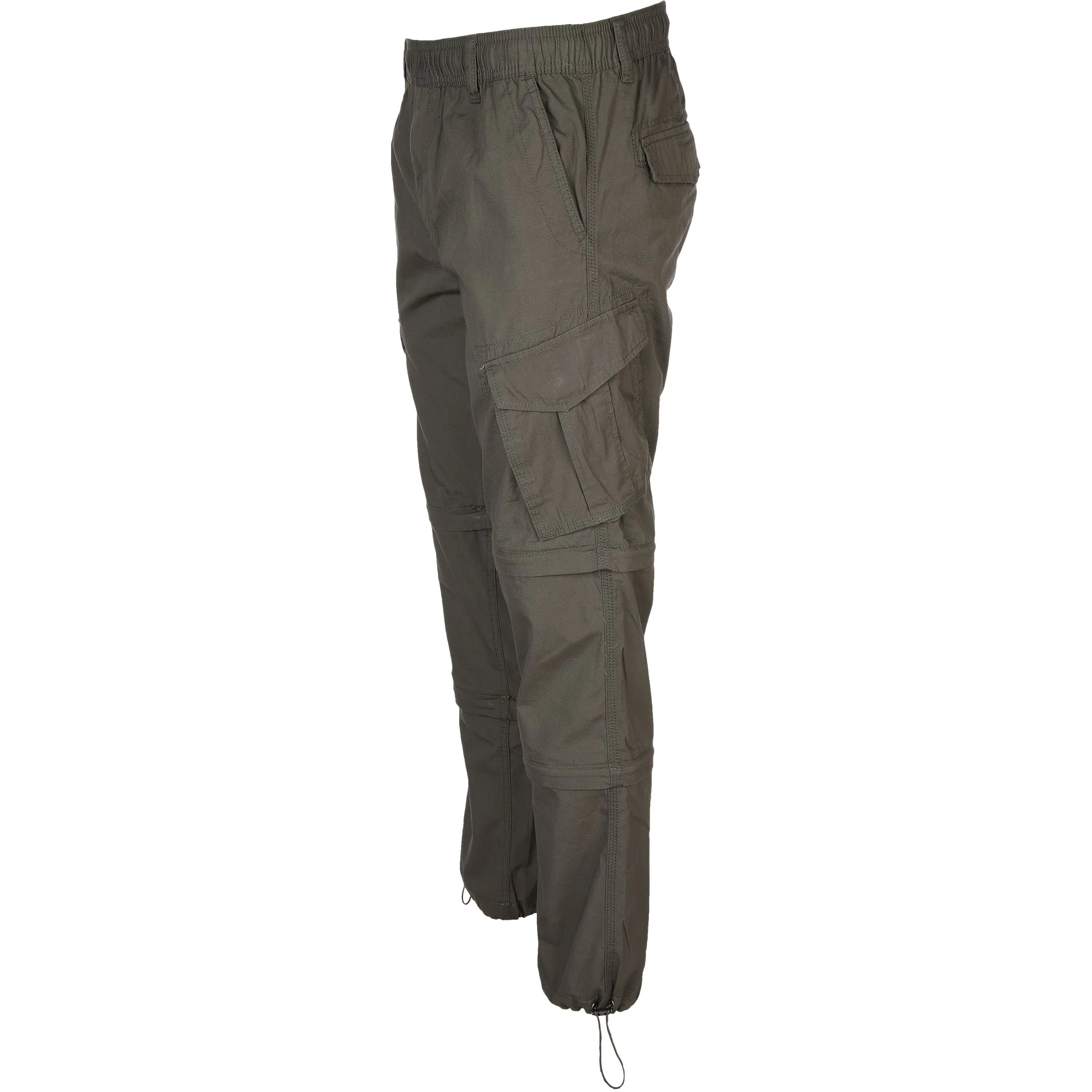Herren Doppelzipper Hose im Cargostyle
