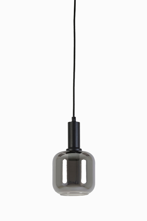Light & Living - Hanglamp LEKAR - Ã21x37cm - Grijs