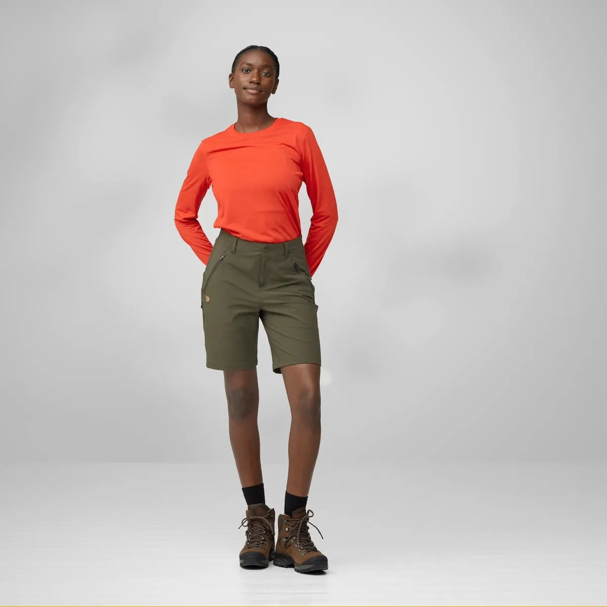 Fjällräven Abisko Trail Stretch Shorts W Dark Navy