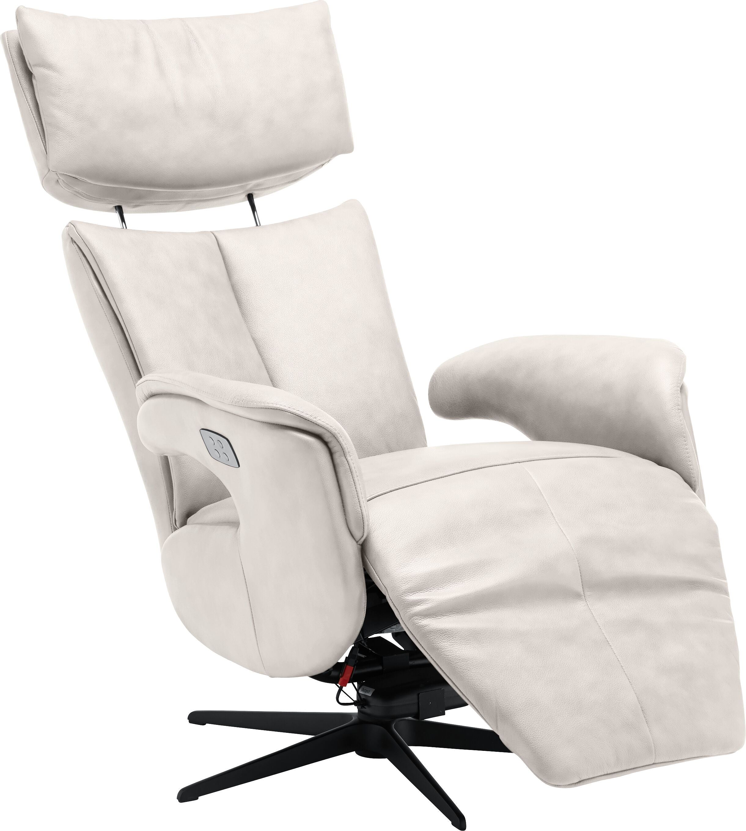 GÖTZ Relaxsessel - Weiss / B: 69.0 cm x T: 81.0 cm x H: 116.0 cm