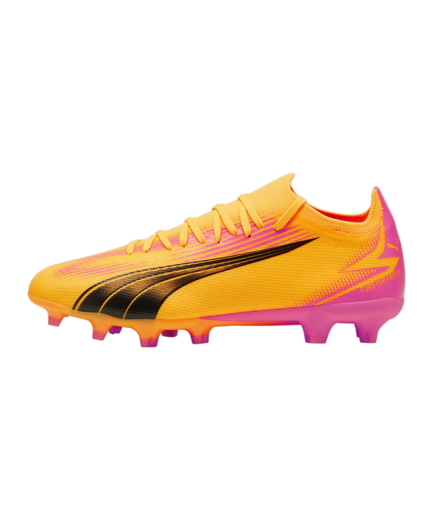 PUMA ULTRA Match FG/AG The Forever Faster Orange Schwarz F03