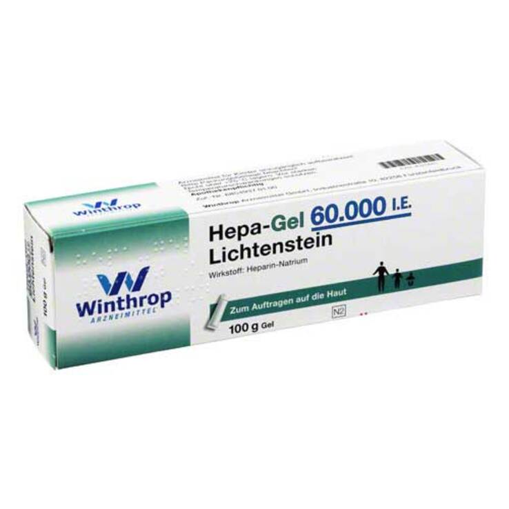 Hepa Gel 60.000 I.E. Lichtenstein, 100 g